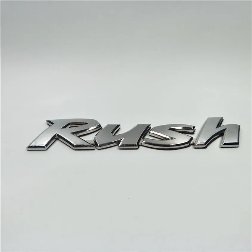 Bilstyling för Toyota Rush Emblem Bakre stamlås Logo Logo Badge Namnplatta Auto Decal231T