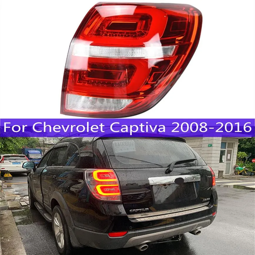 Voiture feu arrière LED pièce automobile pour Chevrolet Captiva 2008-16 feux arrière feu arrière Signal de recul feux de stationnement256j