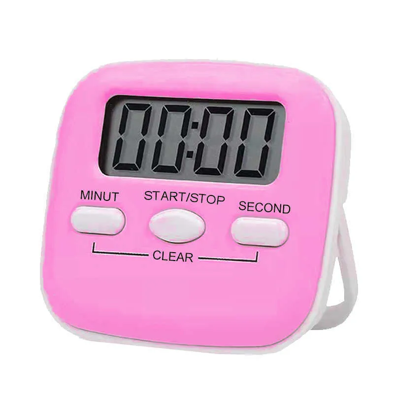 Timers Hotel Kitchen Supplies Student Stand Desktop Magnetic Digital Display Digital Timer Electronic Timer With Switches