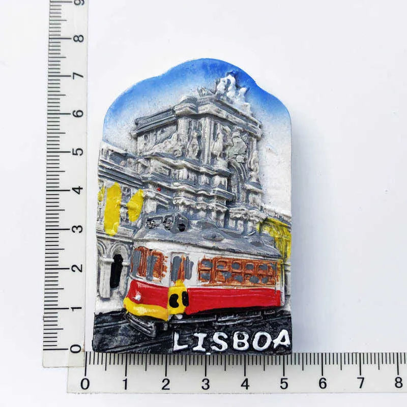 3D Lissabon Portugal Koelkast Magneet Reizen Souvenir Gift Thuis Keuken Decoratie Lisboa Koelkast Magnetische Sticker Magneet Collectie