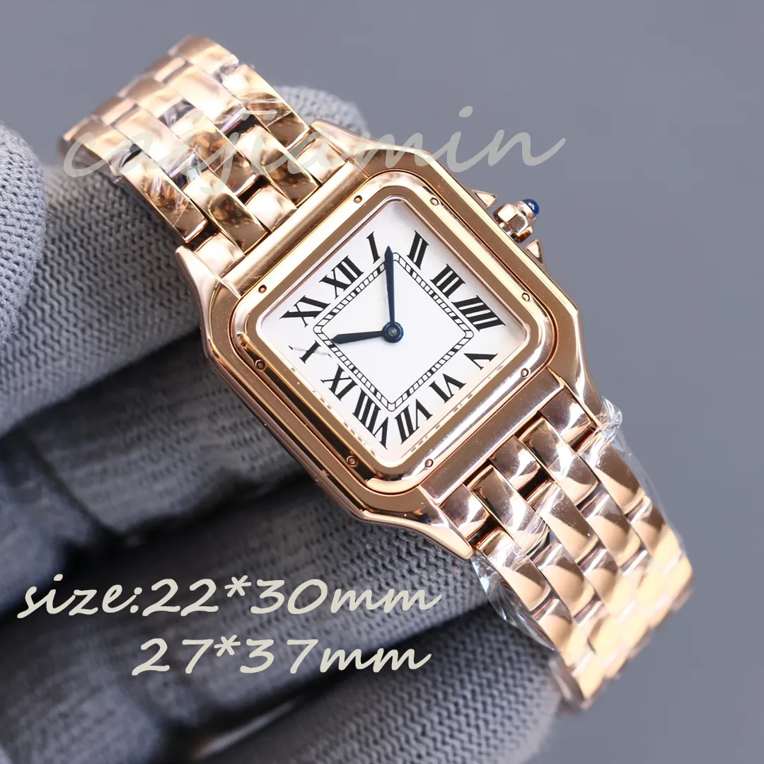 Ladies Watches for Women Watch Watch for Men Designer Watches Square 22mm Watch Stainless Steel Strap Famoso Orologio