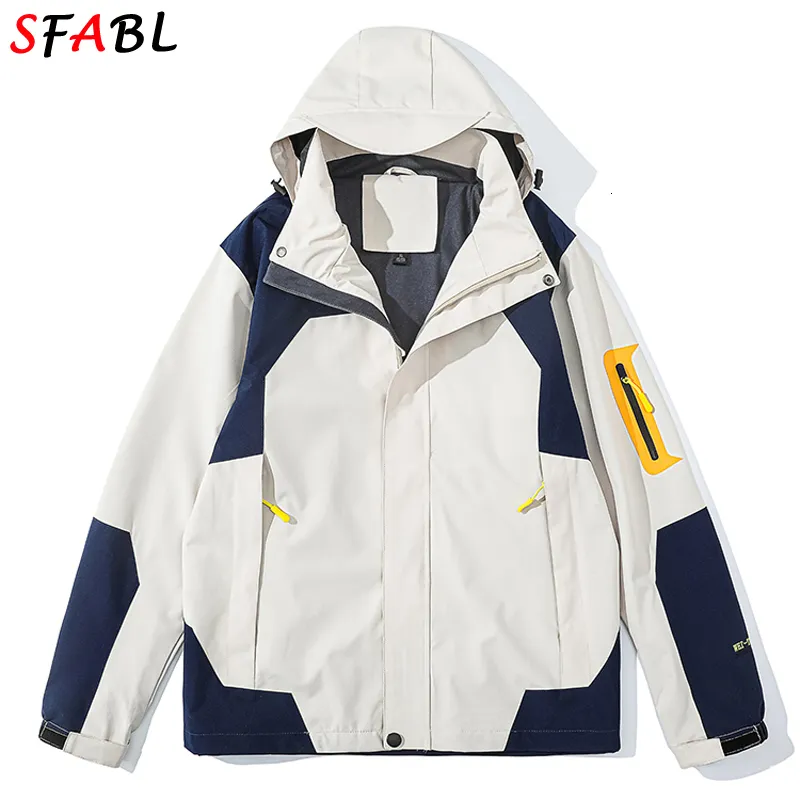 Waterproof Hooded Mens Windbreaker Jacket For Outdoor Sports Best