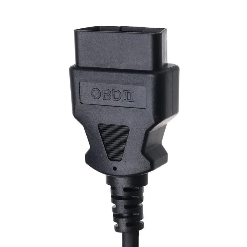 Diagnostic Tools OBD2 16Pin Stekker Adapter Opening Kabel Connector Voor ELM327 Extension Auto222W