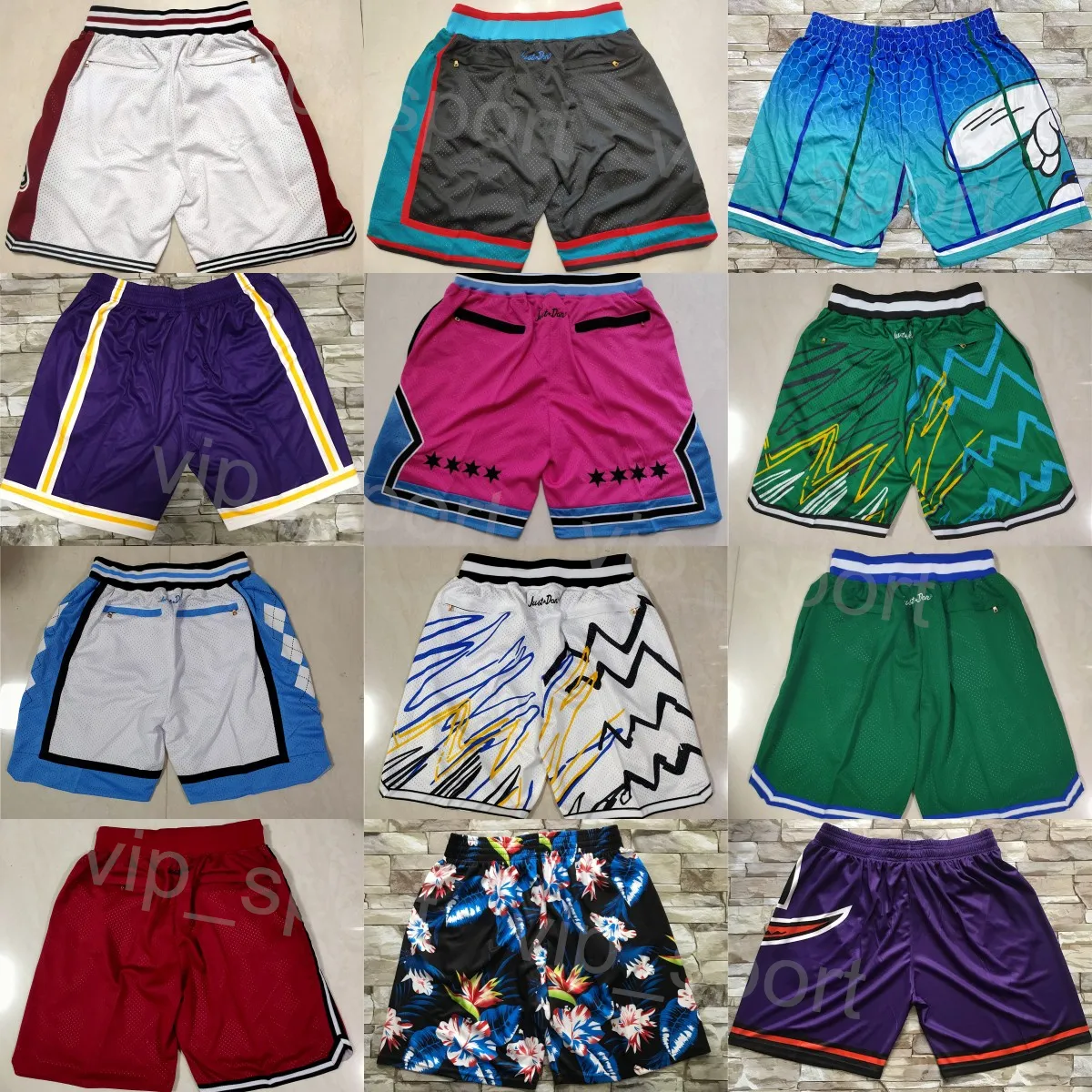 JustDon Mens Basketball Drawstring Shorts Quick Dry... From Vip_sport ...