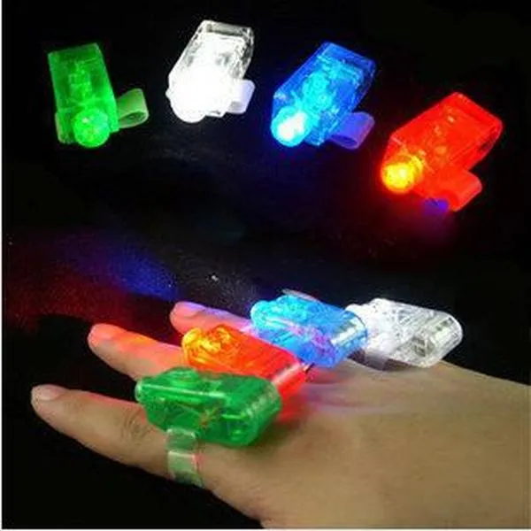 Bländande laserfingrar strålar party blixt leksaker led lampor toyszz