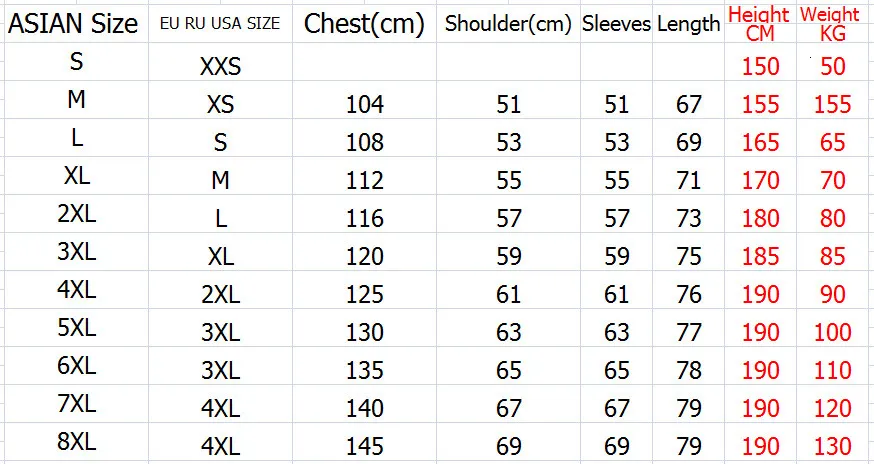 Asian size to top us size hoodie