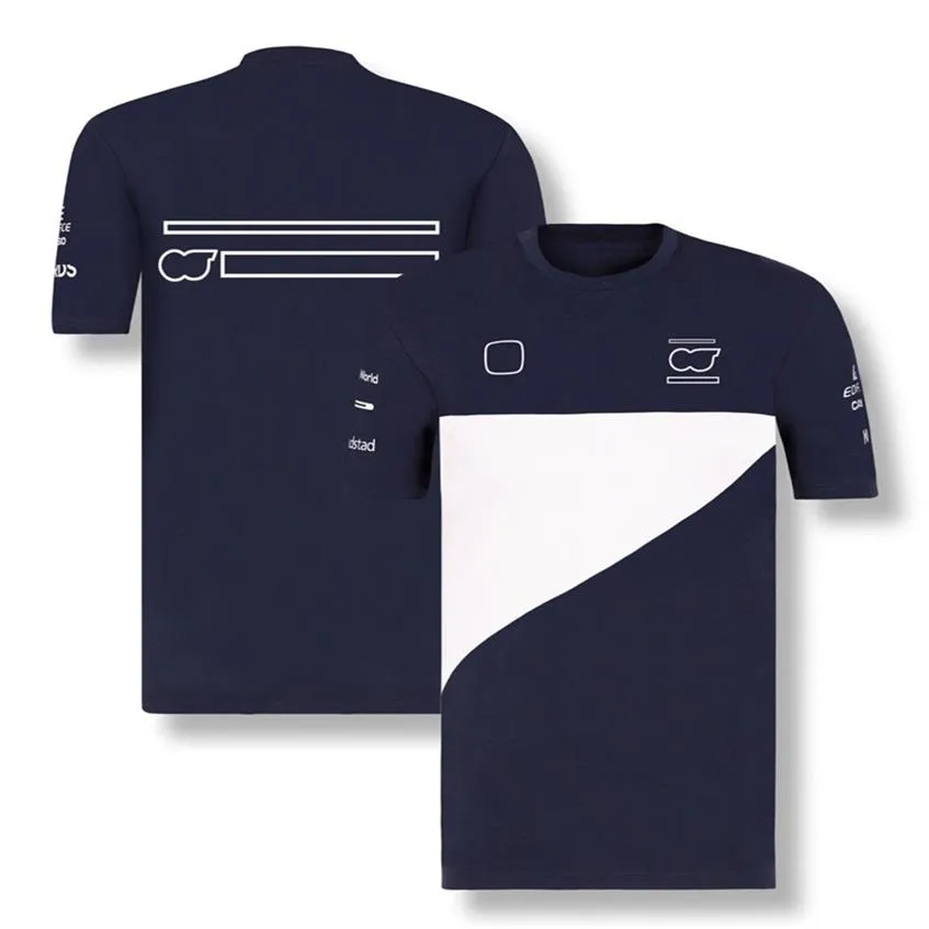 F1 T-shirts Formel 1 Team T-shirts Mens Sports Car Fan Racing Suits2586