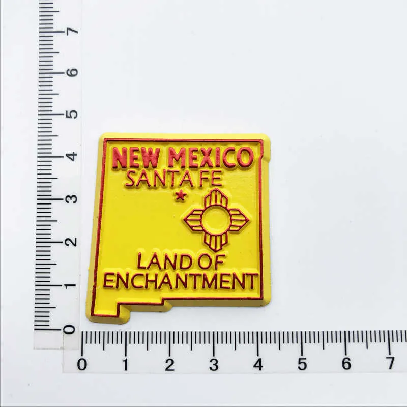 USA America Map Guidepost State Fridge Magnets Tourist Souvenirs ...