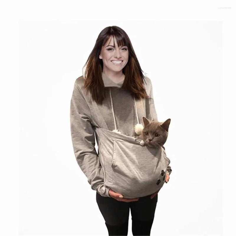 Cat carry hoodie hotsell