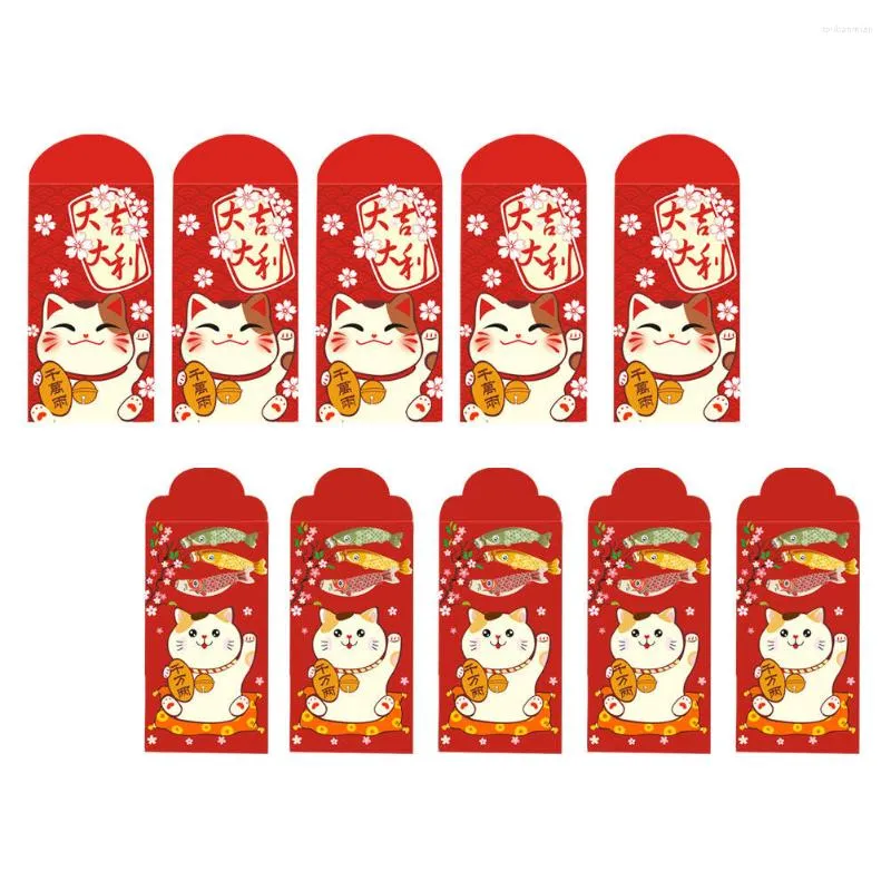 Present Wrap Year Cartoon Ox Red Envelope Paper Children's Chinese Style 2023 Kuvert