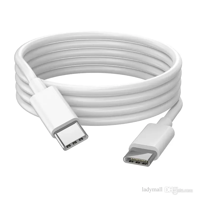 اكتب C إلى USB C كابل لـ Samsung Huawei Xiaomi Android Mobile Mobile Phone Charging Data Cables Type-C USB-C.