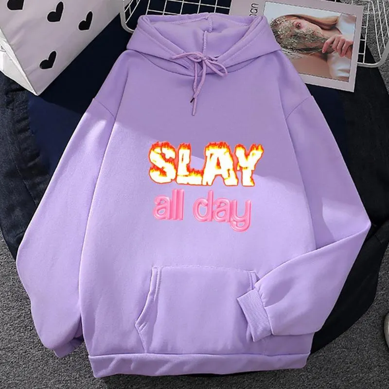 Sweats à capuche pour hommes Slay All Day Barbenheimer Pink Barbiee Hoodie Lettre Imprimé Vêtements Automne Mode Pulls Surdimensionnés Casual Sweats