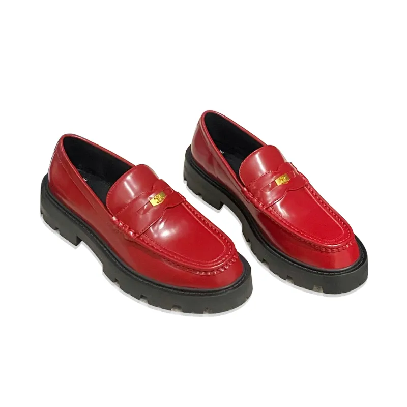 Mocassini Con Plateau Arc De Triomphe Scarpe Basse Slip On