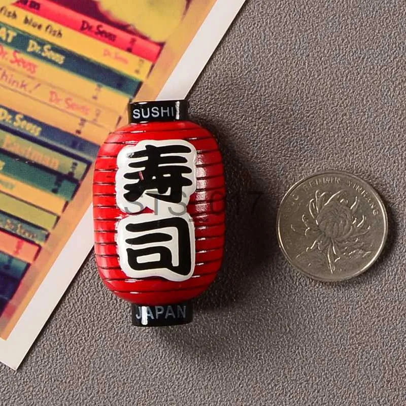 Magnete da frigorifero giapponese con gatto portafortuna Maiko in stile cartone animato 3D souvenir da viaggio decorazione per frigorifero adesivo magnetico collezione artigianale