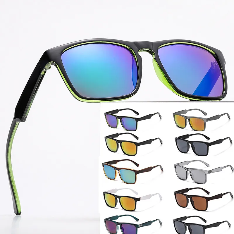 Glitzernde Surf-Sonnenbrille, schillernde Sonnenbrille, Outdoor, Radfahren, Angeln, Strand, Block-Sonnenbrille, Anti-UV-Brille für Männer und Frauen QS928