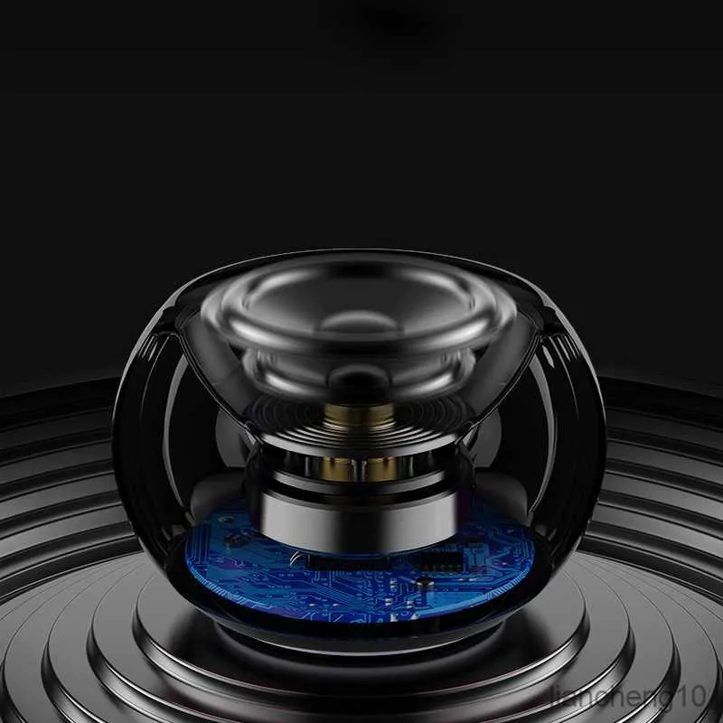 ポータブルスピーカーミニポータブルワイヤレスサブウーファー音楽再生用の高品質の音量R230731