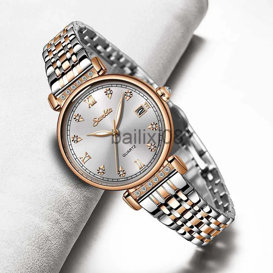 Andere Horloges LUIK Merk SUNKTA Nieuwe Vrouwen Horloges Business Quartz Horloge Dames Top Merk Luxe Vrouwelijke Horloges Meisje Klok Relogio Feminin J230728