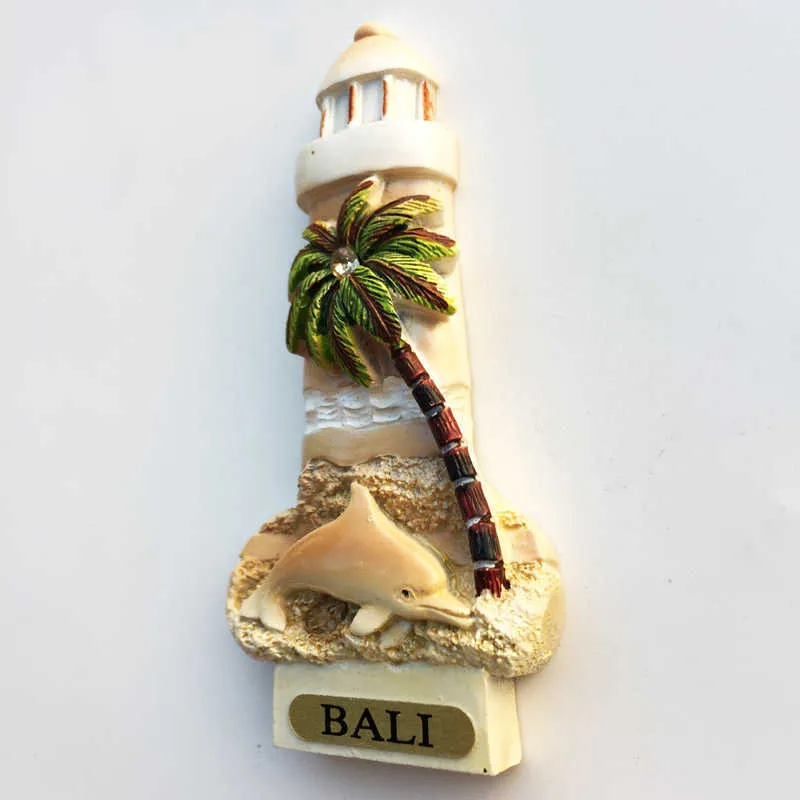 Palau Boracay Bali Maldivas 3D Rojo Langosta Nevera Imán Turístico Recuerdos Plástico Pegatinas Magnéticas Imán Nevera Hogar Y Cocina Decoración De China