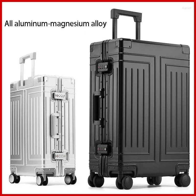 Large Metallic Aluminum Travel Cheap Suitcases Primark With Wheels