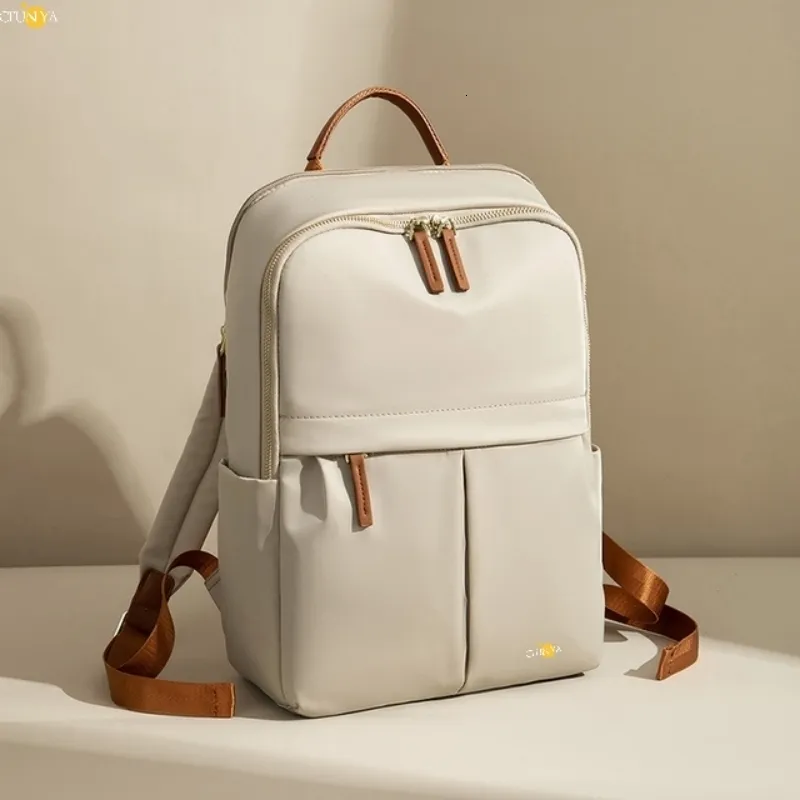 أكياس المدرسة cfun ya الفاخرة الصيفية الاتجاه women backpack 14 inch كمبيوتر محمول حزمة السفر الطالب درس المدرسة في سن المراهقة الفتيات الكتب 230729