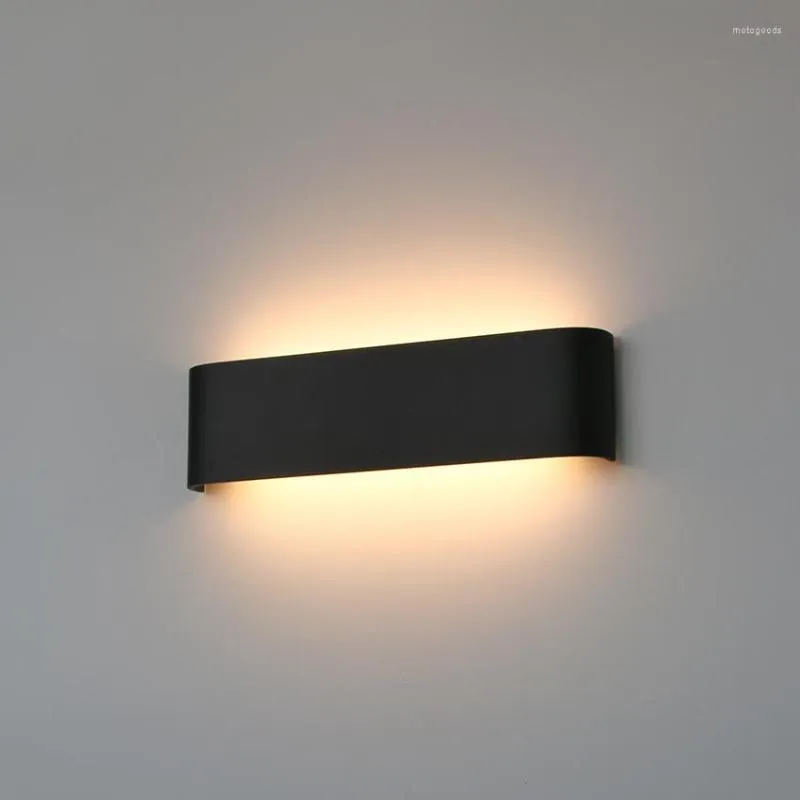 Wandlamp 12W LED Trap Licht Spiegel Rechthoek Slaapkamer Nachtkastje Indoor Blaker Armatuur Woonkamer Decoratie