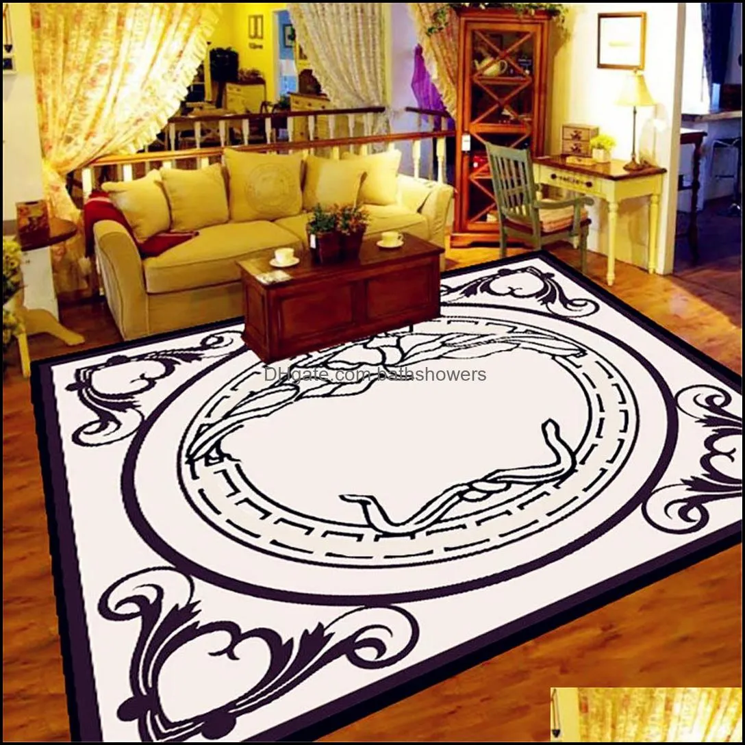 modern geometric pattern 3d designer carpets for living room bedroom table area rug and carpet antiskid rectangular floor mat