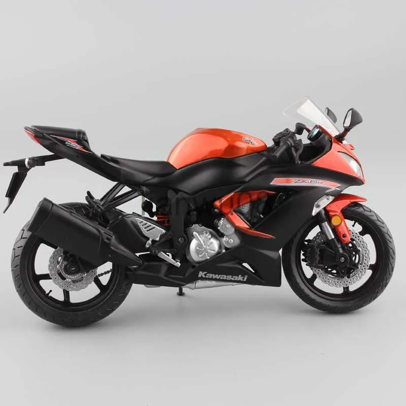 ＄.I.T Green Kawasaki Ninja ZX6R 636 Diecast Motorcycle Model - 1