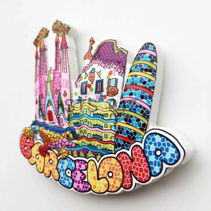 Magnete da frigorifero Siviglia Spagna 3D, souvenir da