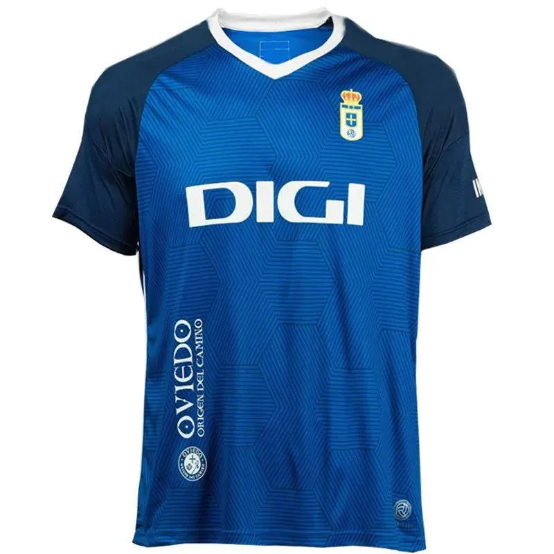 Gerçek Oviedo 2023/24 Camisetas de futbol 23 24 Ev Futbol Formaları S.Cazorla Barcenas Johannesson Ibra Saul Futbol Gömlek R.Folch Y.Mossa Borja Baston Üniforma