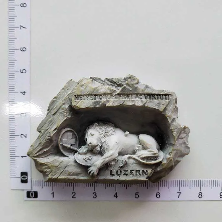 Calamita da frigorifero 3D con bandiera dell'Islanda, souvenir turistico, decorazione per frigorifero, magnete dipinto a mano