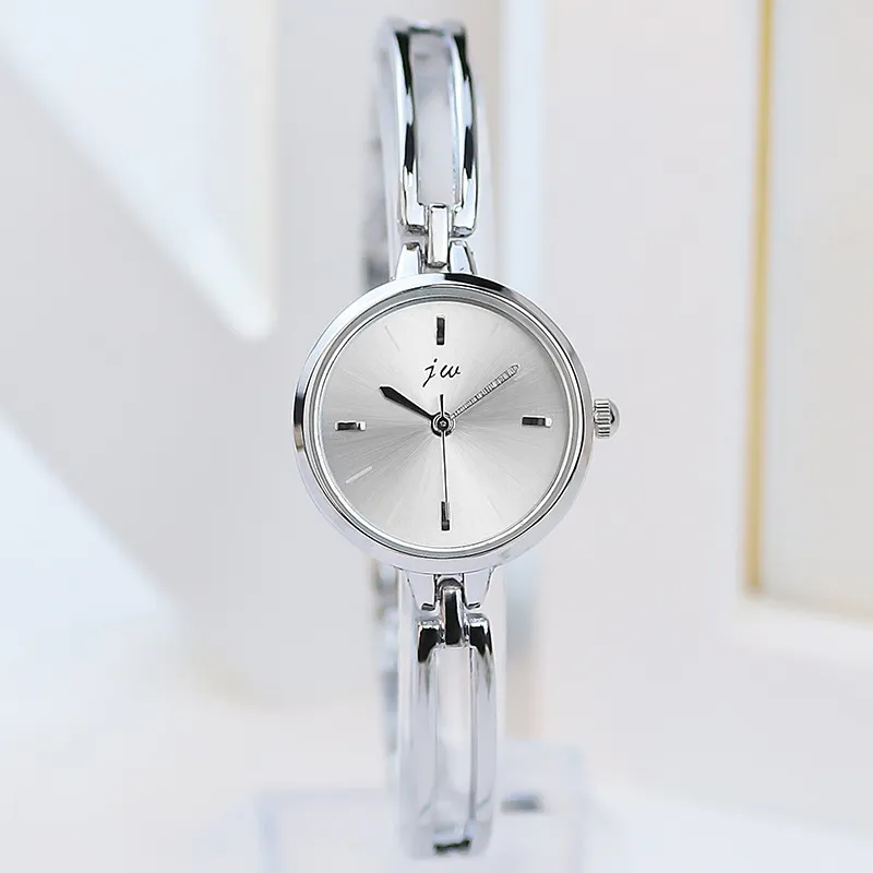 Montre femme montres de haute qualité concepteur décontracté étanche quartz-batterie en acier inoxydable 25mm montre