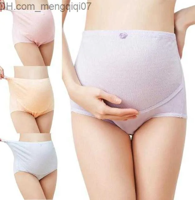 Maternité Intimates 2021 Nouveau Sous-Vêtements De Maternité En Forme De Taille Haute Culotte De Maternité Femmes Enceintes Sous-Vêtements Grande Taille Coton Z230802