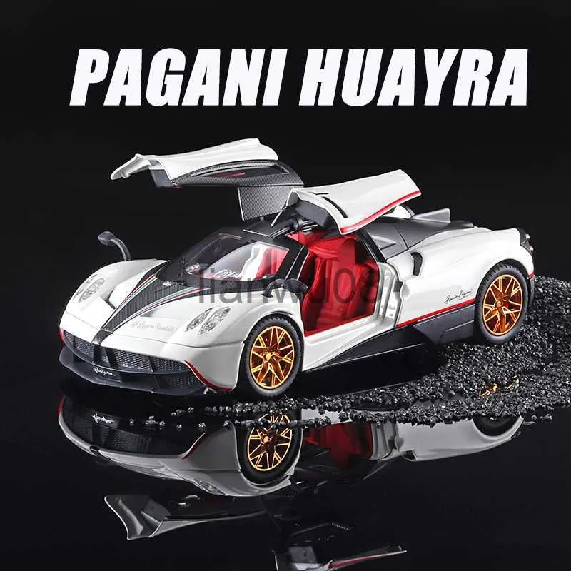 Diecast Model Auto's Metaal Kinderen Speelgoed Retrofit Auto Speelgoed voor Jongens Diecast 124 Schaal Pagani Huayra Dinastia Collectie Voertuigen Modellen Hobby Gift x0731