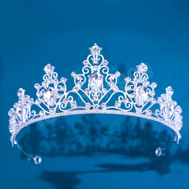 Tiara Di Cristallo Coreana Donne, Lussuoso Strass La Corona Di Sposa Dei Capelli I Capelli, 2024 Tiara Feste Di Compleanno Ragazze Da 5,86 € | DHgate