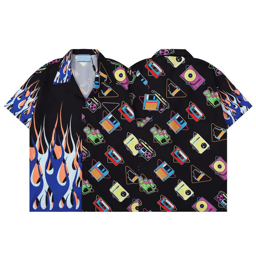 2023SS Sprężyna/lato Wysokiej jakości projektowy druk literowy T Shirt Bawełniany materiał okrągły szyja Pullover krótkie rękawowe T-shirt Bluza A73E2S16
