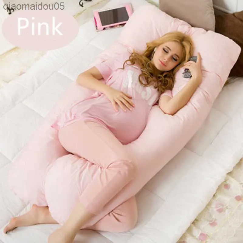 130*70 CM U Embarazo Almohadas Cómodas Cinturón De Maternidad Cuerpo  Carácter Embarazo Almohada Embarazada Lado Durmientes L230712 De 42,47 €