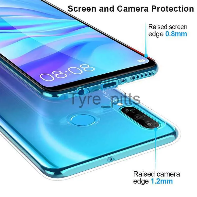 Silicone Case For Huawei P30 Case Huawei P30 Lite Case Soft Silicone Back  Cover Funda For
