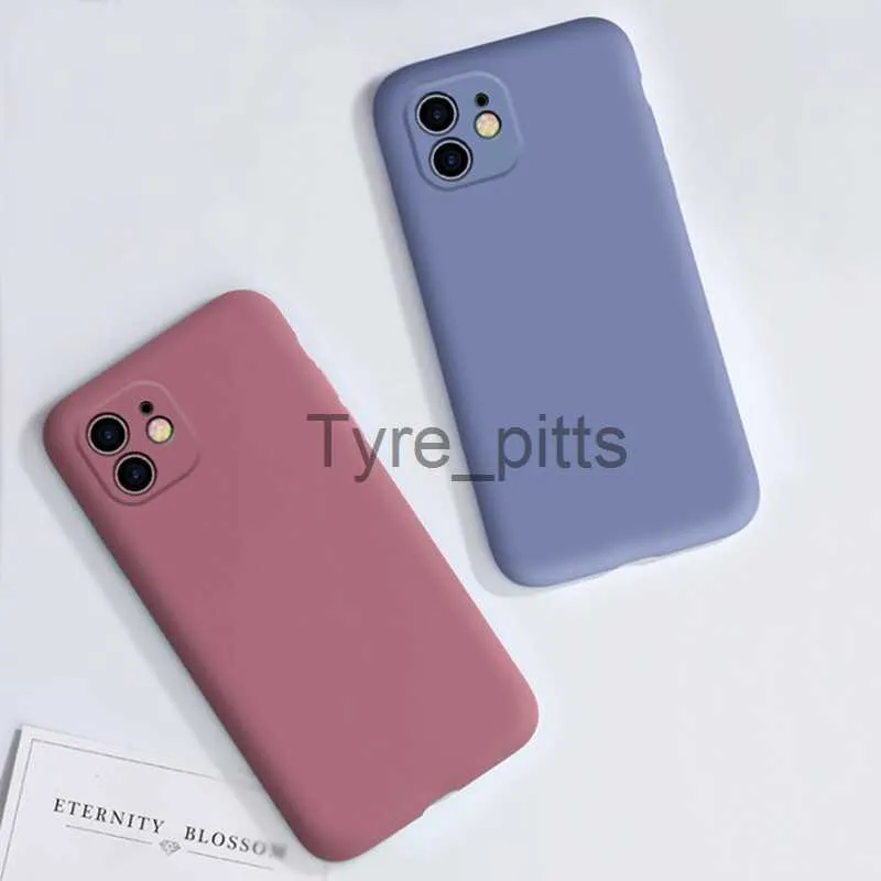 Mobiltelefonfodral mjukt silikontelefonfodral för iPhone 11Pro Max X Xs Max XR Cover Coque för iPhone 6 6S 7 8 Plus mobiltelefon Back Cover X0731