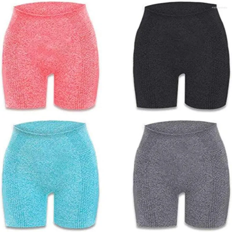 Shorts Modelador Modelador Feminino Conforto Tecido Respirável Emagrecedor Controle de Barriga BuLifting Fibra Restauração Modelador para Mulheres