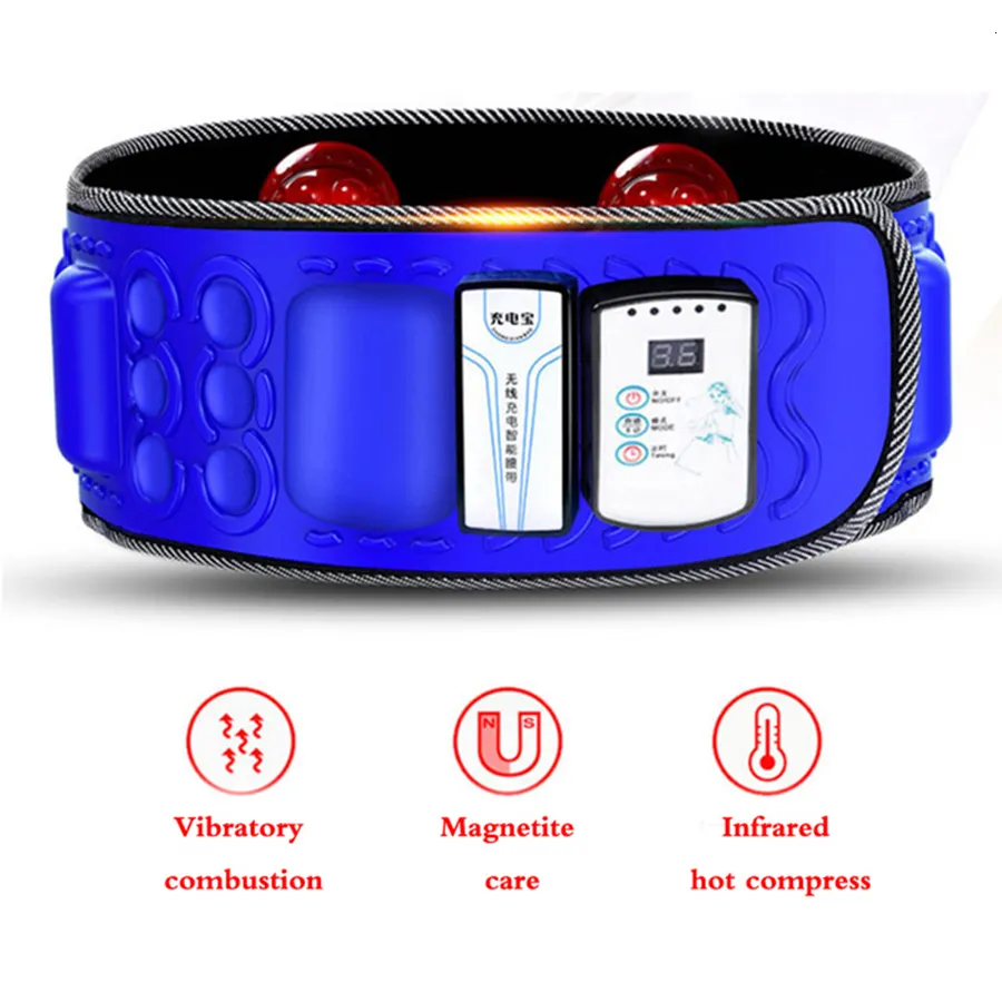 Electric Infrared Slimming Belt Vibration Fitness Massager for Waist and Belly  Fat Loss 110-240V from Dhgate Other Massage Items