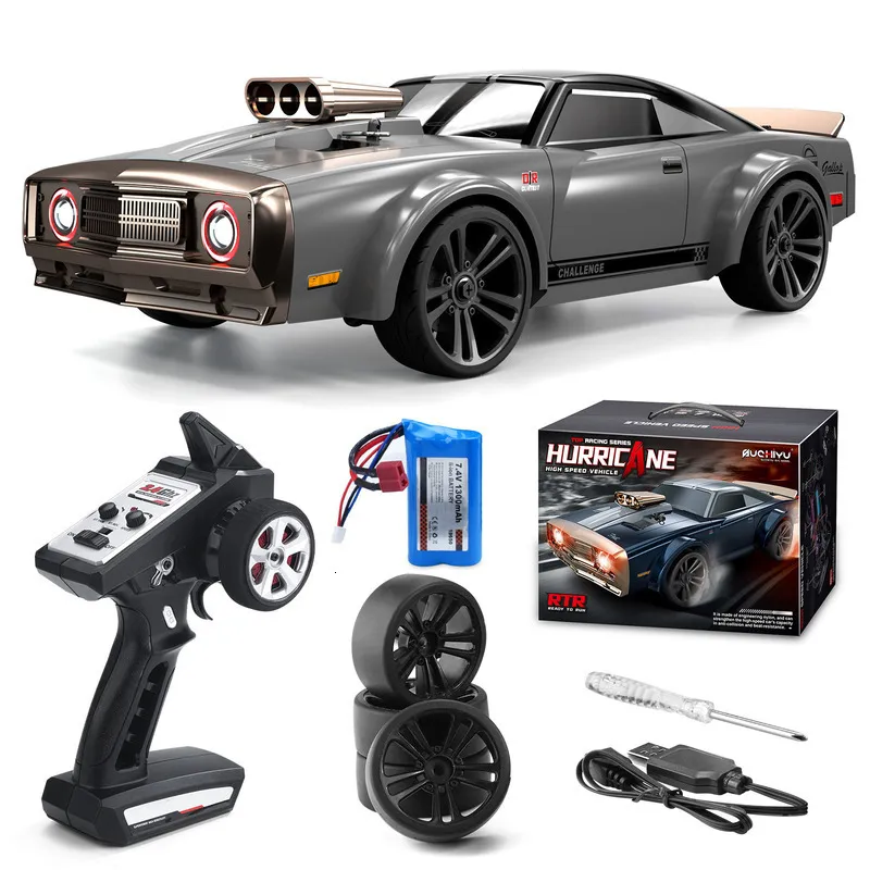 ElectricRC Car Scy-16303 Rc Car 35kmh Rc Car 4wd With Led Light 1 16 Remote Control Muscle Car High Speed Drift Racing Vehicle Toy Gifts 230731