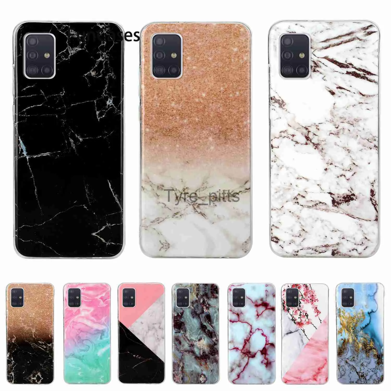 Mobiltelefonfodral Hot Selling Soft Silicone Protector för Samsung A70S CASA SAMNG HOESJE A30S A71 A20 5G A30 A21S A31 A70 A70E A20E A21 Grid Cases X0731