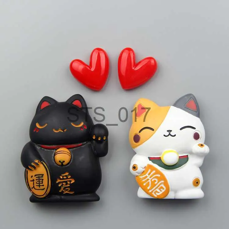 Magnete Da Frigorifero 3D Lucky Cat, Souvenir Giappone, Decorazione Casa E Cucina, Collezione Da Viaggio