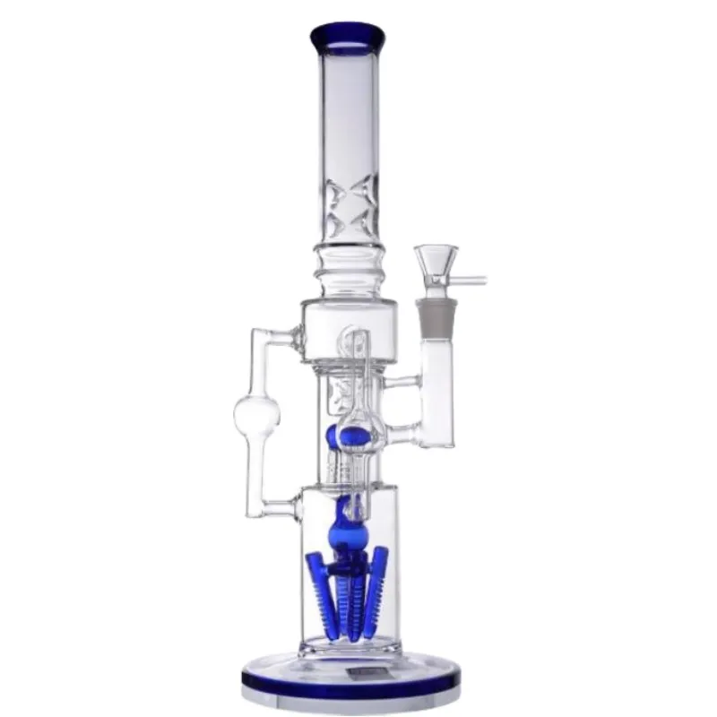 Design de design de fumaça de vidro exclusivo cachimbo de cachimbo de cachimbo de água de 16 polegadas Bubble para acessórios para fumantes para acessórios para fumantes