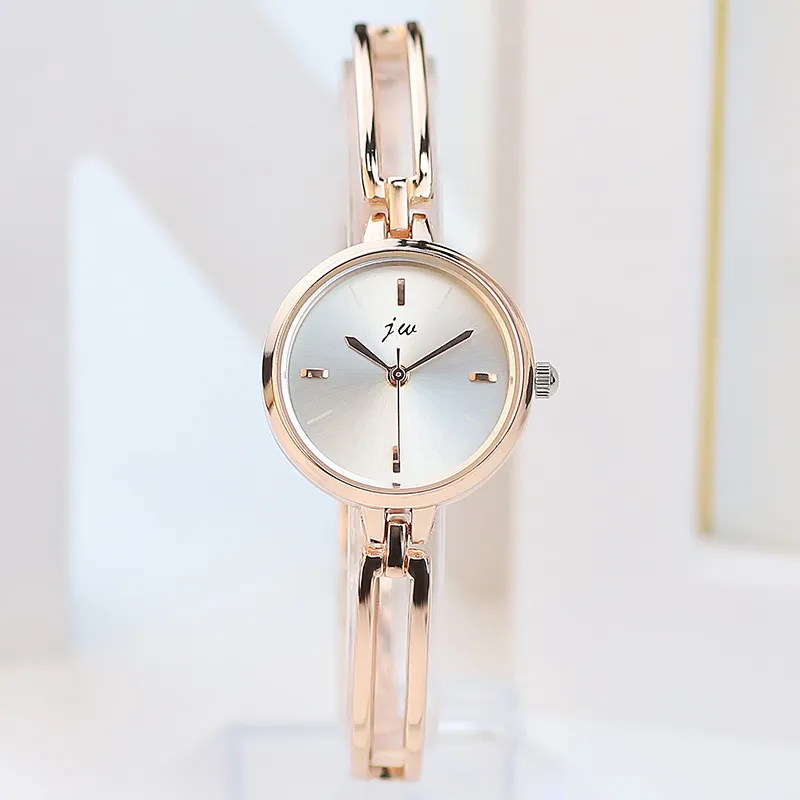 Montre de luxe pour femmes, montre d'affaires de haute qualité, étanche, batterie à quartz, en acier inoxydable, 25mm