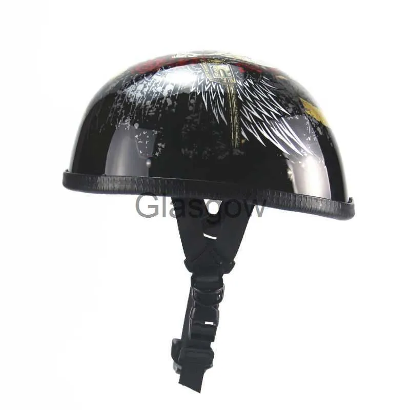 Motorcycle Helmets vintage Motorcycle Motorbike Open Face Half Motor scooter Helmets x0731