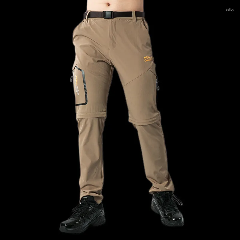 Мужские брюки груз мужские мужские летние носить быстрые сухие съемные шорты мужские тактические брюки дышащие походные спатки наш