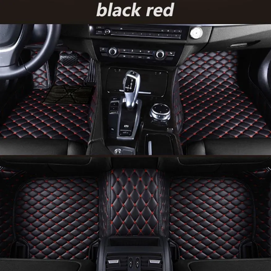 For To Audi A8 A8L 2006-2018 Car Mat Anti-skid PU Interior Mat Stitching All Surrounded By Environmentally Friendly Non-toxic Mat279i