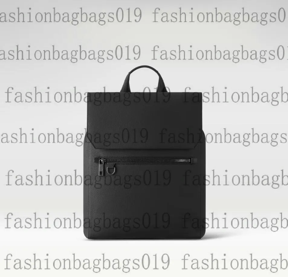 Män snabblinje ryggsäck läder ryggsäck borttagbart namn tag designer satchel magnetisk klaff start college väska handtag bokväska justerbara remskolväskor m21367