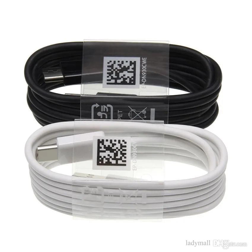 Cavo USB di tipo C OEM Cavi di ricarica rapida da 1,2 m 4FT per Samsung S22 S23 S20 S10 S9 S8 Note 9 10 20 Cavo di tipo C